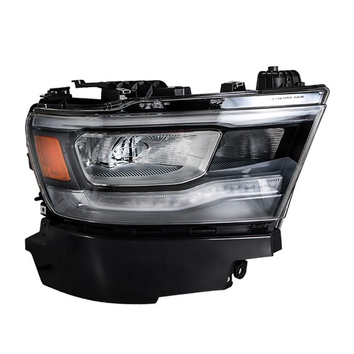 Faro cromado LED completo lateral derecho con DRL para Dodge Ram 1500 2019 2020 2021 - Imagen 3 de 11