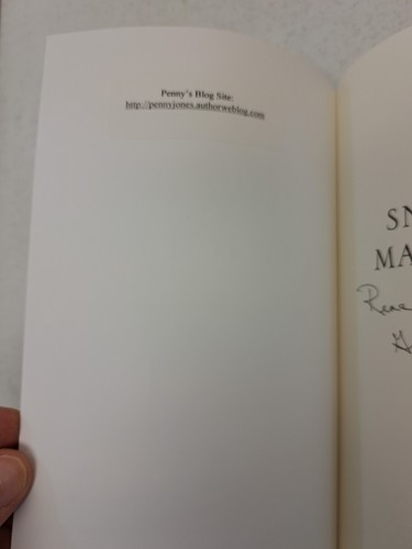 RARE Signed Book-Snow on Magnolias-Penny Smith Jones-Southern Women-Hope - Bild 4 von 13