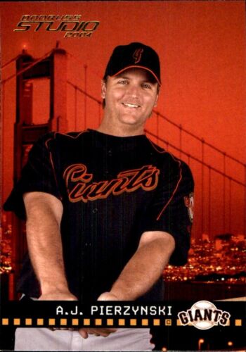 2004 Donruss STUDIO Base Commons STARS HOF ⚾ VOUS CHOISISSEZ VOS FAVORIS ⚾ MLB BASEBALL - Photo 307 sur 378