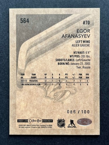 2023-24 UD O-Pee-Chee - Retro Rookie & Base, Black /100 - Pick your cards! - Picture 57 of 93