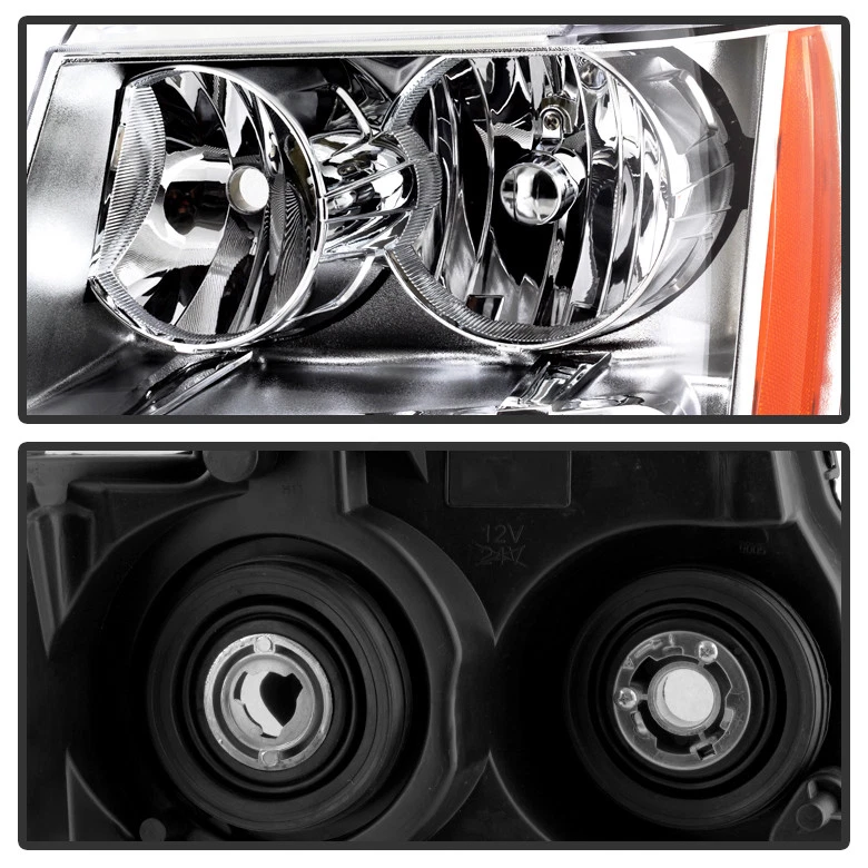 Faros delanteros izquierda+derecha Chevy Suburban 1500 Avalanche Tahoe 2007-2014 Foto 3 de 4
