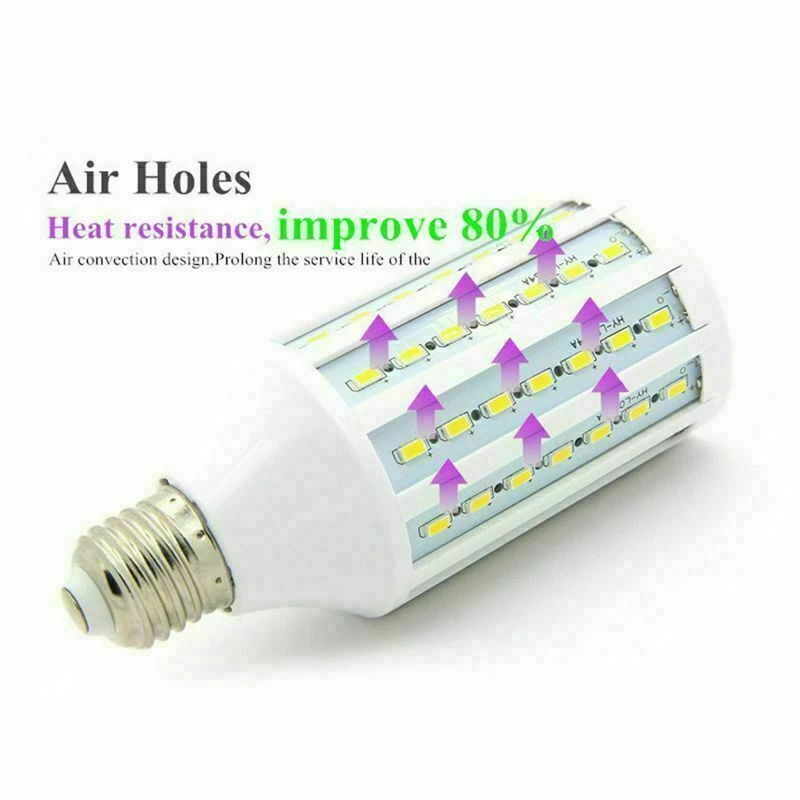 LED Corn Bulb E27 5W 10W 20W 30W 60W 120W COB Chip Light 220V 110V 2835 SMD Lamp - Image 4 of 4