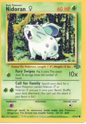Pokemon Jungle Unlimited Non-Holo & Rare Cards - Pick From List  | eBay