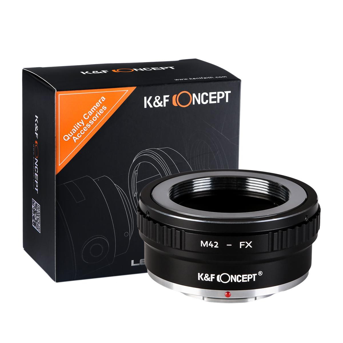 K&F Concept M42 to Fujifilm Fuji X Mount Lens Adapter - KF06.058