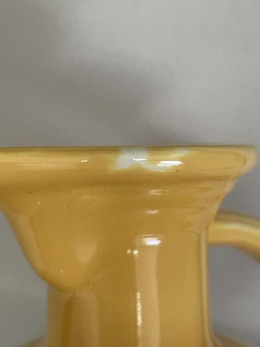 Fiesta Ware Original Yellow Carafe with Lid 1936-46 - Picture 10 of 22