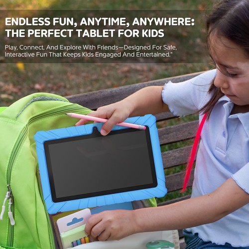 Contixo V8 7" 32GB Kids Tablet & KB2 Headphone Bundle, Exclusive 50 Disney eBook - Picture 8 of 10