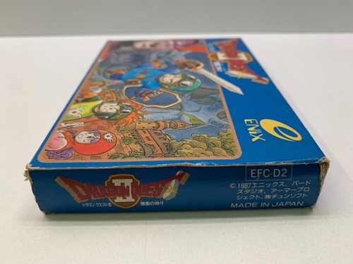 DRAGON QUEST II 2 - FAMICOM FC NES NINTENDO IMPORT JAPAN ENIX 1987 GIOCO USATO - Picture 15 of 19