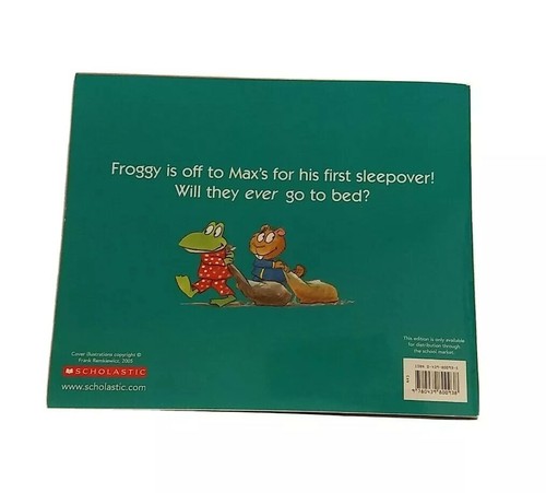 Froggy's Sleepover Children's Paperback By Jonathan London       HG34 - Picture 5 of 6