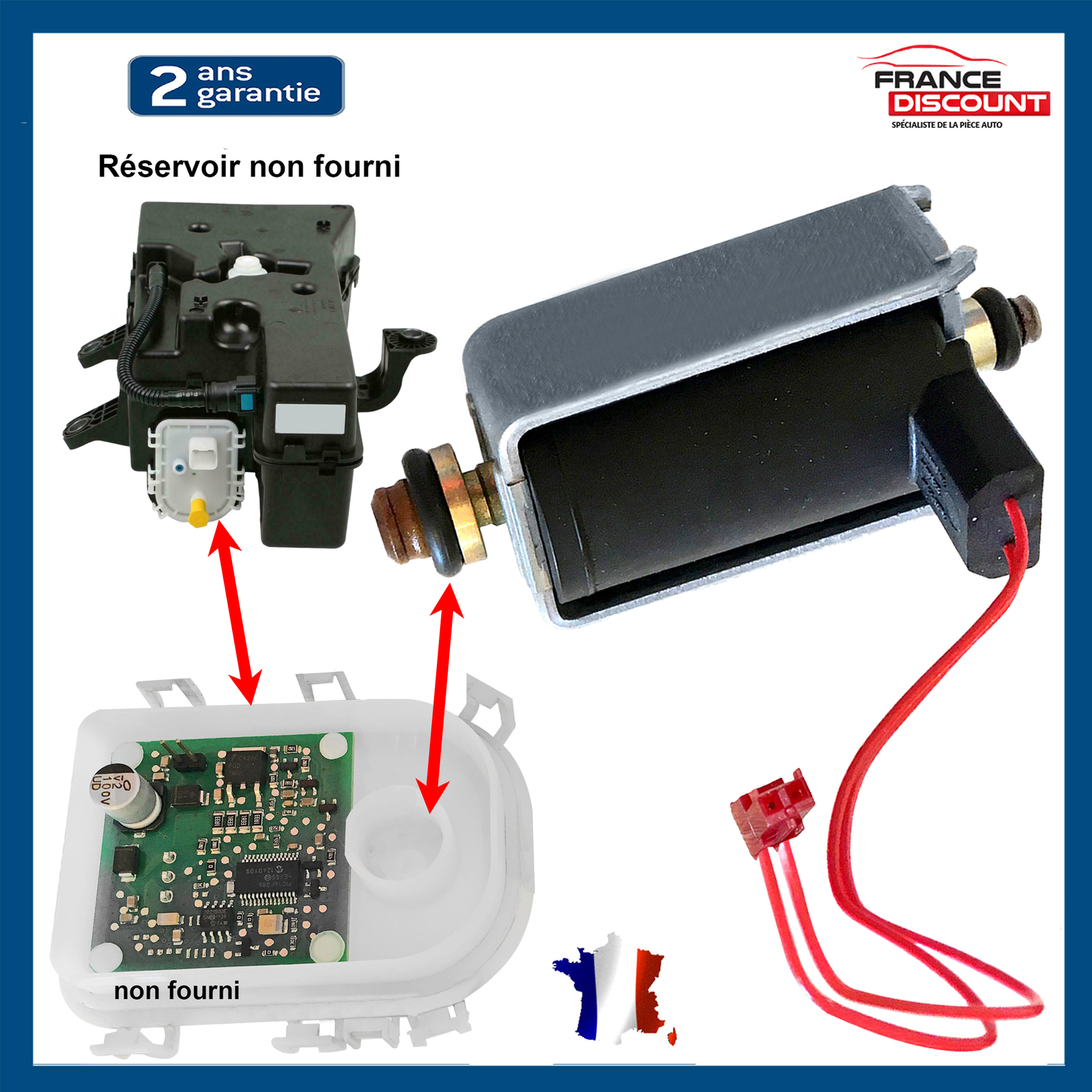 Pompe cérine Eolys pour RCZ 2.0 HDi - Solution panne réservoir additif FAP