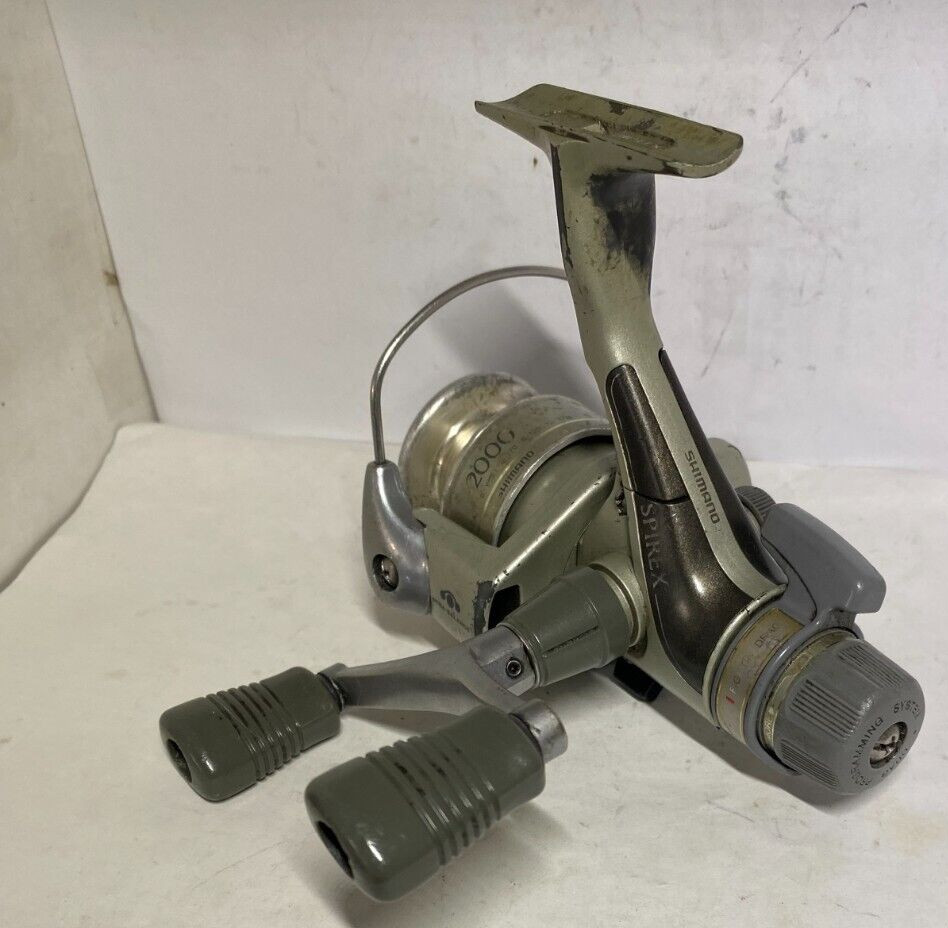 SHIMANO SPIREX 2000 SPINNING REEL- REAR DRAG- VERY NICE
