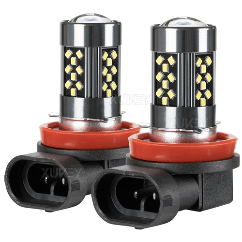 2x H11 H8 H9 LED Fog Light Lamp Bulbs DRL Headlight Xenon White 39SMD Equal 60W - Afbeelding 1 van 8