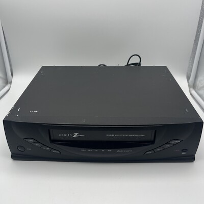 Zenith VRA421 VHS VCR Stereo Video Recorder Tested/Working No Remote