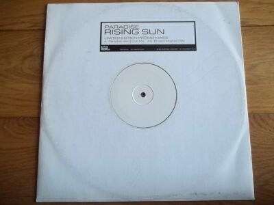 PARADISE - RISING SUN -12'' RECORD - 5050 RECORDS - 5050G-001 R - LIMITED EDITION