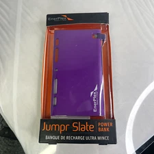 EnerPlex Jumpr Slate Power Bank Portable Purple 16 Hours