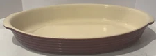 EMILE HENRY 01-66 OVAL BRICK RED 13" BAKING DISH-MADE IN FRANCE