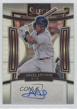2024 Panini Select Signatures Adael Amador #SIG-AA Auto 1m63