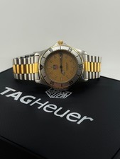 TAG HEUER PROFESSIONAL 2000 200M MEN’S WATCH TWO TONE GOLD CHAMPAGNE DIAL