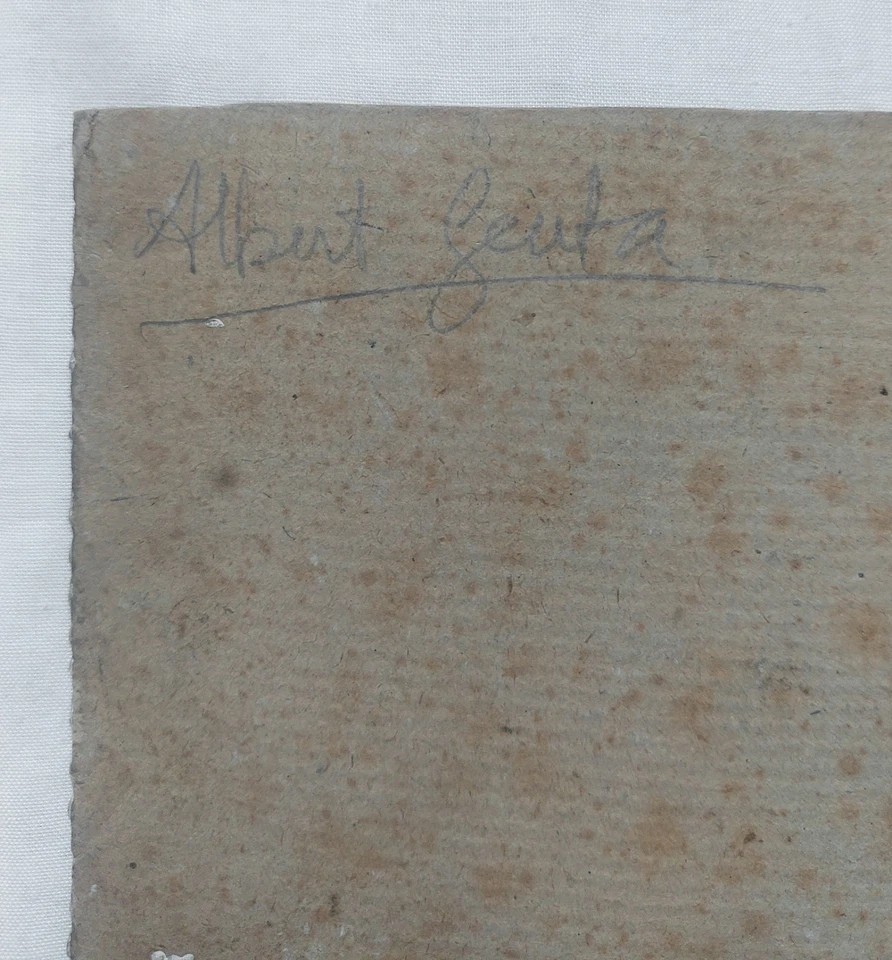 tableau ancien Albert GENTA début XX portrait peintre Paris paysage Seine  - Photo 4/4