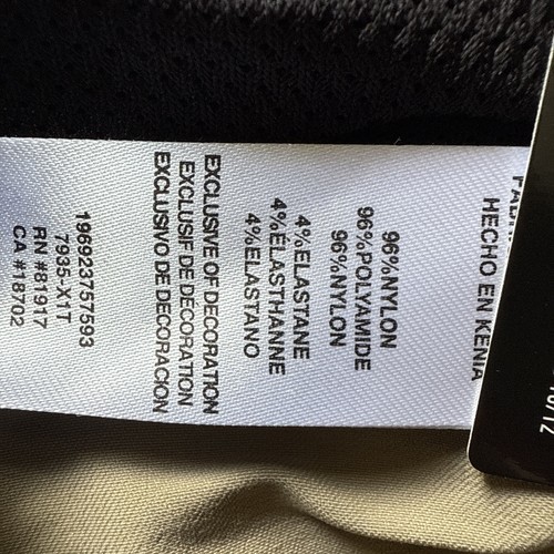 Jogger Hurley Youth Performance taglia 18/20 marrone kaki elasticizzato Pacer nylon nuovo con etichette - Foto 7 di 11