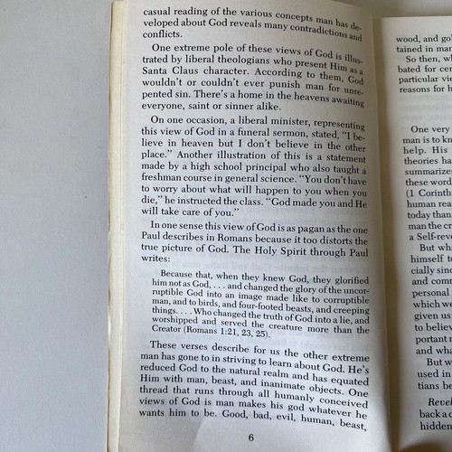 Libro de bolsillo pequeño The Inspired Scriptures by Charles W Ford 1978 religioso - Imagen 11 de 14