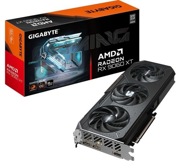 GIGABYTE Radeon RX 9060 XT 8 GB GAMING OC Graphics Card Brand New