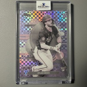 Dylan Crews 2025 Topps Finest #125 Pearl X-Fractor /40 Rookie (RC) Nationals