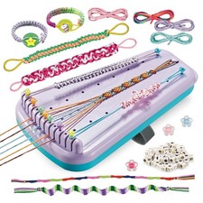 Friendship Bracelet Making Kit for Girls 8-12, DIY String Bracelet Maker Je...