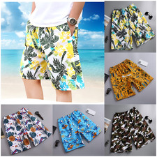Mens Swimming Board Shorts Swim Surf Trunks Beach Wear Summer Swimwear Quick Dry