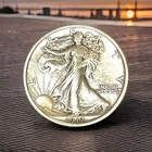 1917-D Reverse Walking Liberty Silver Half Dollar AU/UNC “Best Offer Over $400”