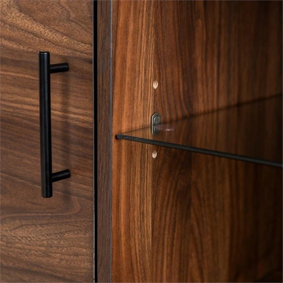 Pemberly Row Engineered Wood TV Stand for TVs up to 52" in Dark Walnut - Imagem 4 de 4