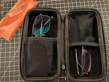 Large Double Eyeglasses Case Hard EVA Shockproof Sunglasses Organizer Travel New