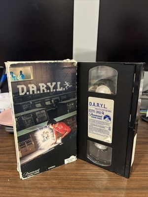 Vintage DARYL Rare ''D.A.R.Y.L.'' Sci-Fi VHS 1985 Paramount 1810