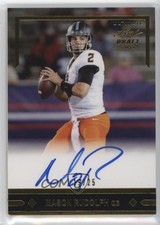 2018 Leaf Ultimate Draft 91 Rookies Gold 19/25 Mason Rudolph #GLR-MR1 Auto 8p7