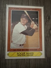 cnx Roger Maris New York Yankees #24 Topps collector series, 1985