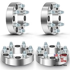 6x5.5 to 6x135 Wheel Spacers Adapters - 6 Lug with 14x1.5 108 1.5 Inch Wheel