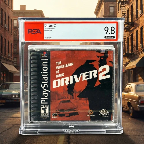 Driver 2 • PSA 9.8 A+ • 1st Print • PlayStation 1