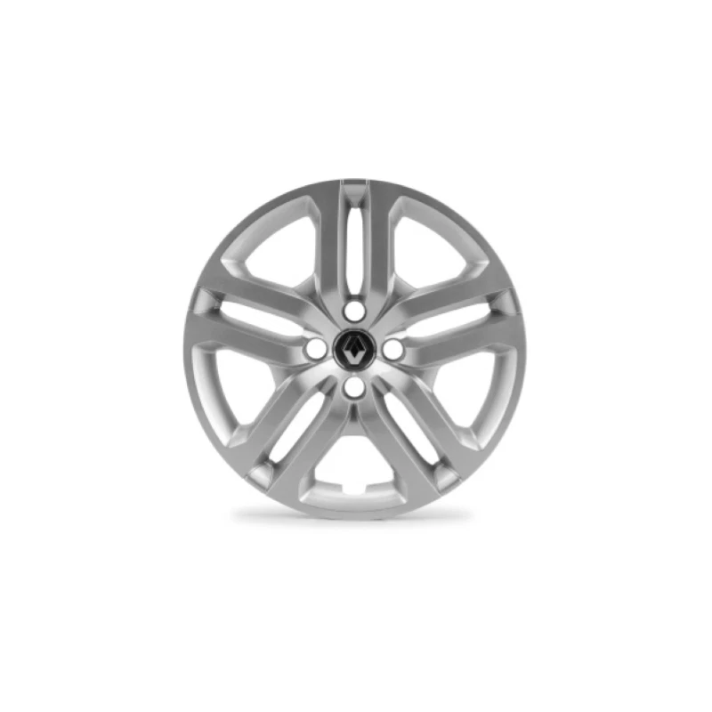 COPRICERCHIO BORCHIA COPPA RUOTA 16" CLIO IV LOGO RENAULT ORIGINALE 403158895R - Imagen 3 de 4