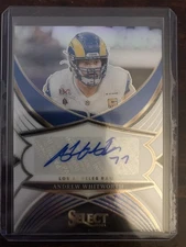 2024 Panini Select Andrew Whitworth Select Signatures Auto 08/50 Rams HOF 🔥