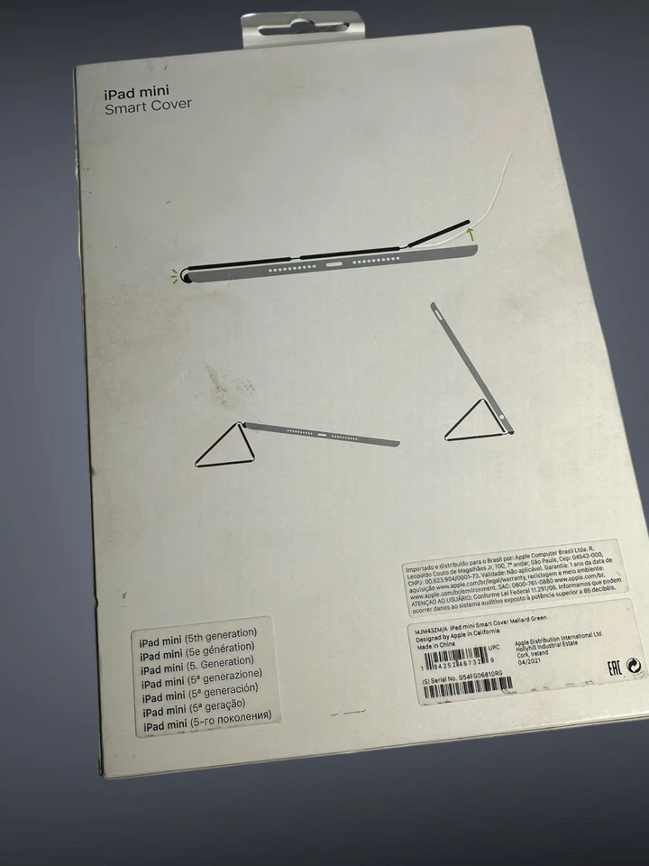 Genuine Apple iPad Mini Smart Cover 5Th Generation Mallard Green New Open Box - Image 2 of 4