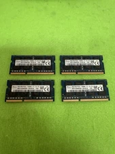 LOT OF 4 HMT41GS6BFR8A-PB SK Hynix 8 GB 2Rx8 PC3L-12800S DDR3 Laptop Mem Ram