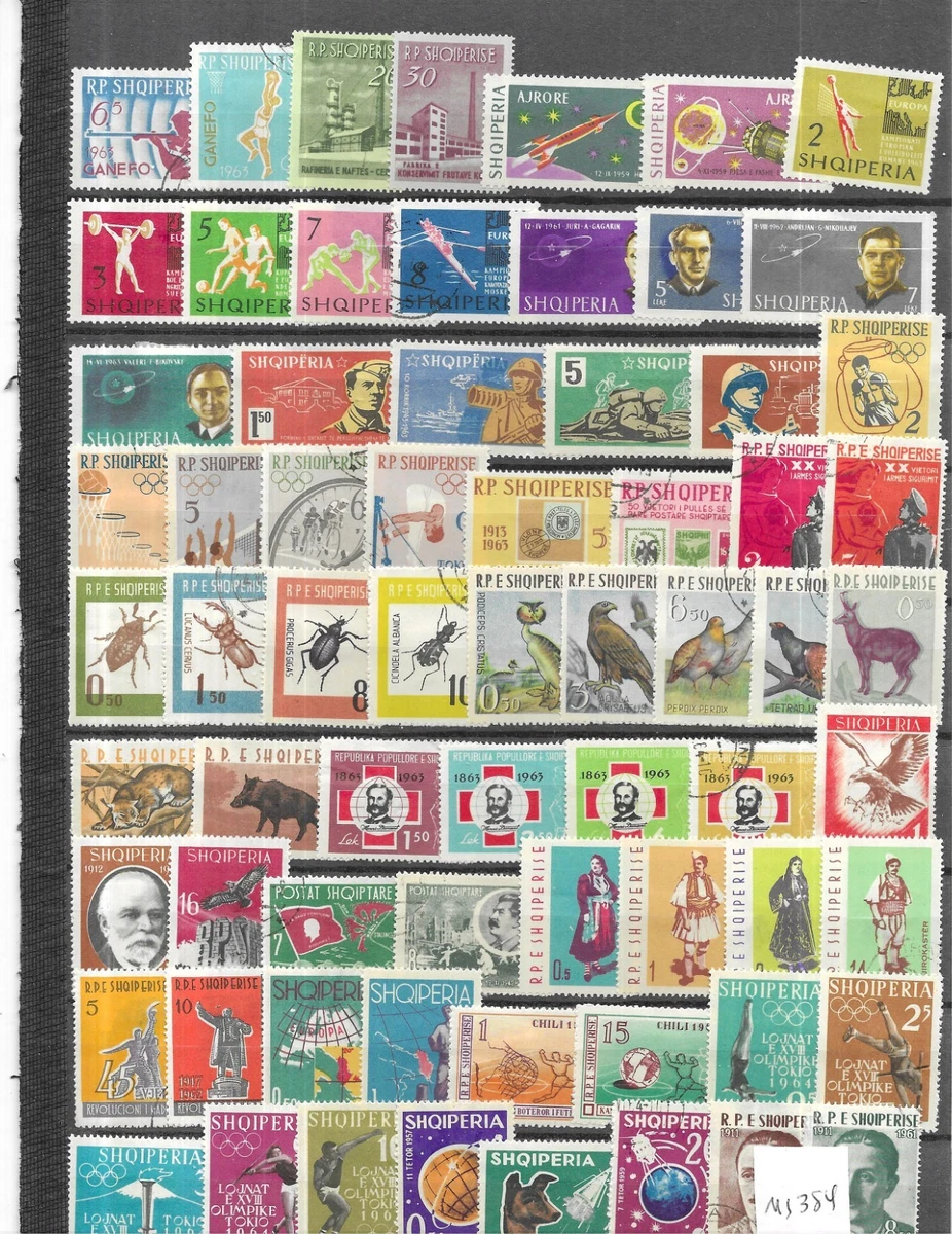 80197外国切手 アルバニア発行 ノロジカ 8種揃 Albania Stamps for sale | eBay
