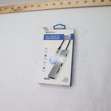 Vivitar 6-In-1 USB Type C Hub HDMI Adapter Aluminum VIVRW7320