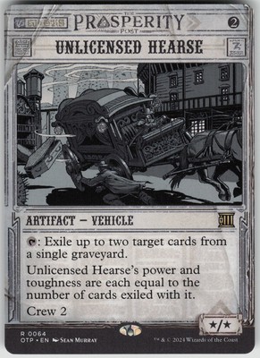 Unlicensed Hearse R Outlaws of Thunder Junction: Breaking News 64 NM