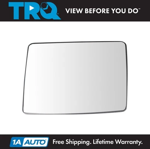 TRQ Left Upper Mirror Glass Fits 2007-2014 Ford F-150