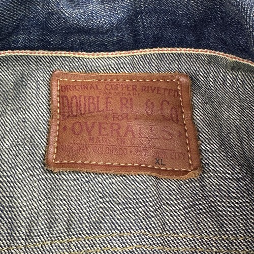 Double RL RRL Ralph Lauren Durango Selvedge Denim Trucker Chore Jacket Men’s XL - Bild 2 von 24