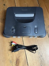 Nintendo 64 N64 Console PAL – Tested – No PSU included - AV Cable Included