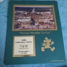 RARE Walt Disney World Cast Member 1996 Collectors Series Limited Edition SEALED