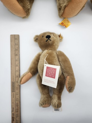 Vintage Steiff Margaret Strong Museum 1904 Classic Teddy Bear Family Set Of 5 - Picture 13 of 24