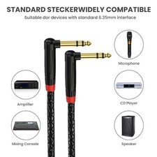 6.35mm Instrument Cable 6.35mm Mono 1/4inch Cable Guitar Cords Instrument