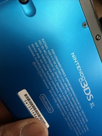 Nintendo 3DS XL Blue Black Handheld System